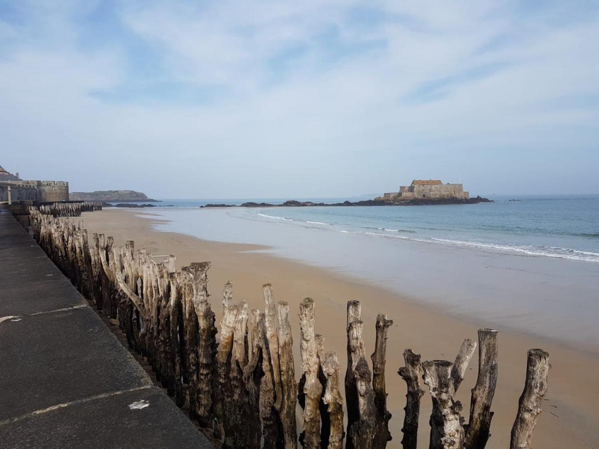 Ferienwohnung O'Bon Secours Saint-Malo Exterior foto