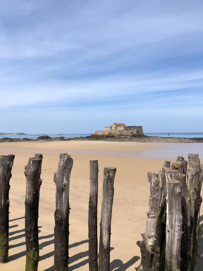 Ferienwohnung O'Bon Secours Saint-Malo Exterior foto